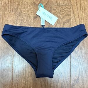 Navy Sea Level Bikini Bottoms